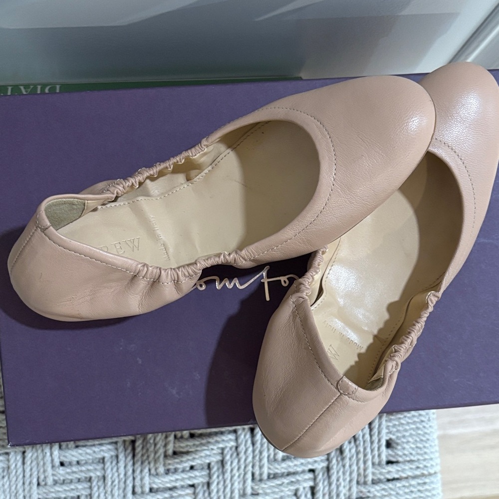J. Crew Blush Pink Ballet Flats
